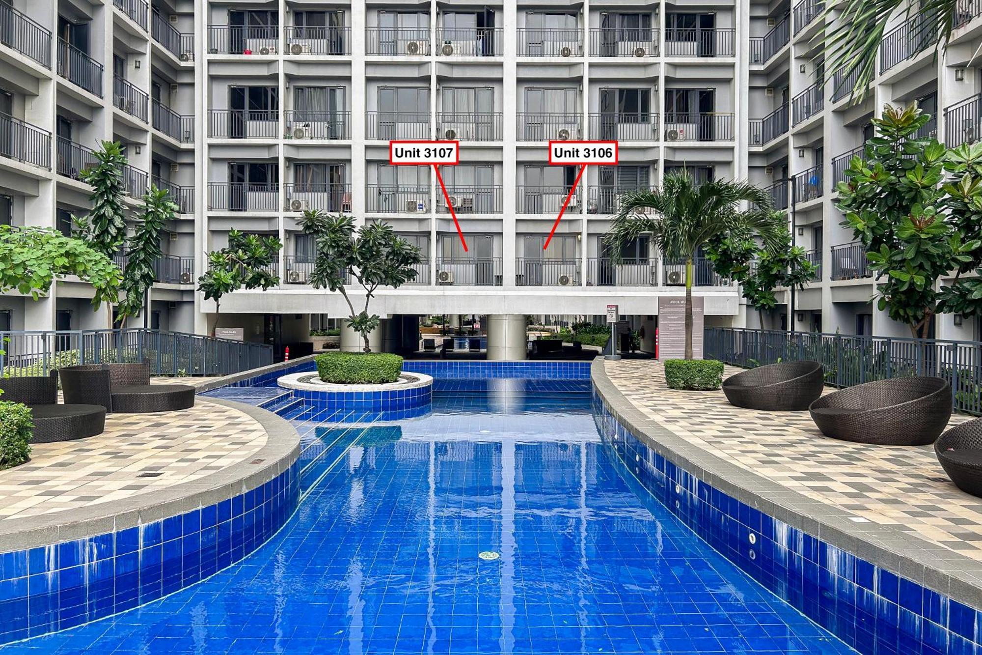 2 Side-By-Side P00L Front Condos, 6 Beds, 2 Cr, 2 Kitchen For 10 Guests At Moa Manila Eksteriør bilde